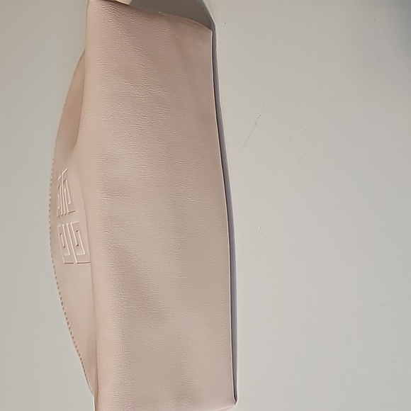 Givenchy Parfums Toiletry Logo Cosmetic Bag Travel Pouch Clutch Pink Shell shape - Picture 5 of 9